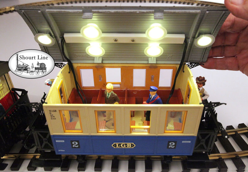 G Scale LGB 20301 Passenger Train Ultimate Starter Set with SL-6525911 Lighting System