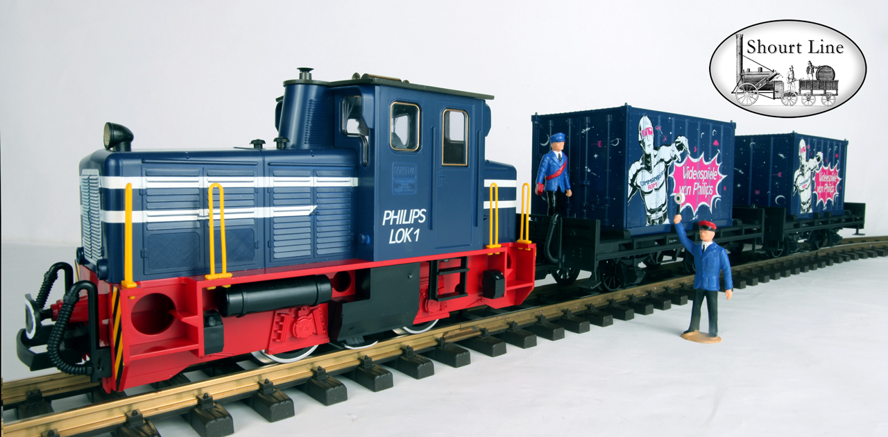 LGB 20412PV Philips GMBH Videospiele Diesel Loco Freight Tralin Starter Set 