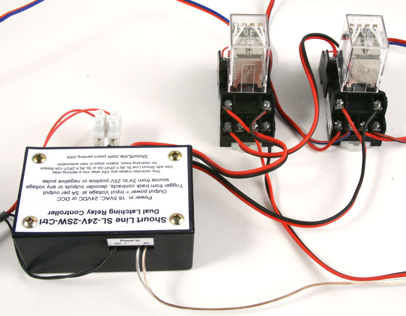 Relay front side wiring